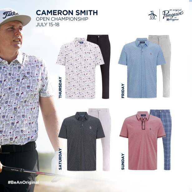 Original Penguin Bringing Cool Threads to The Open to Match Cameron ...